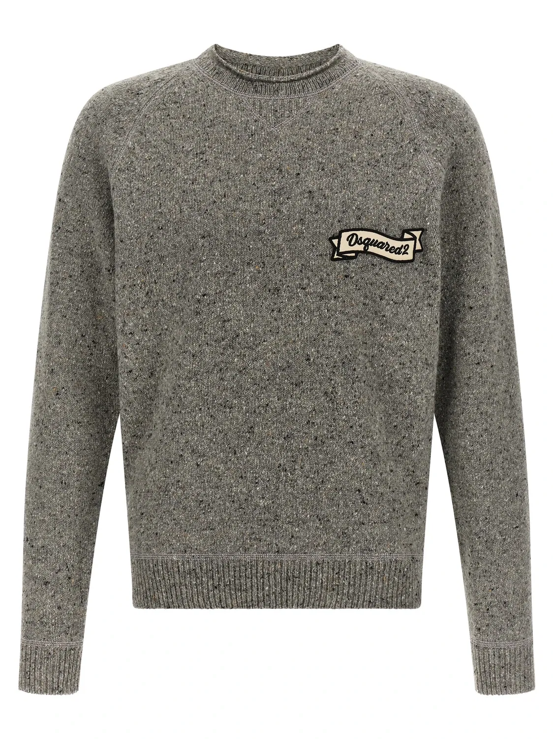 Свитер «Knop Yarn» DSQUARED2, серый