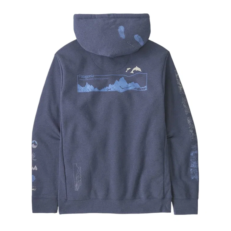 Мужской худи Patagonia, Blue — фото 2
