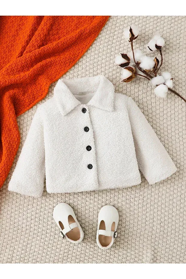Детский жакет с длинным рукавом Nurbeli, Ecru