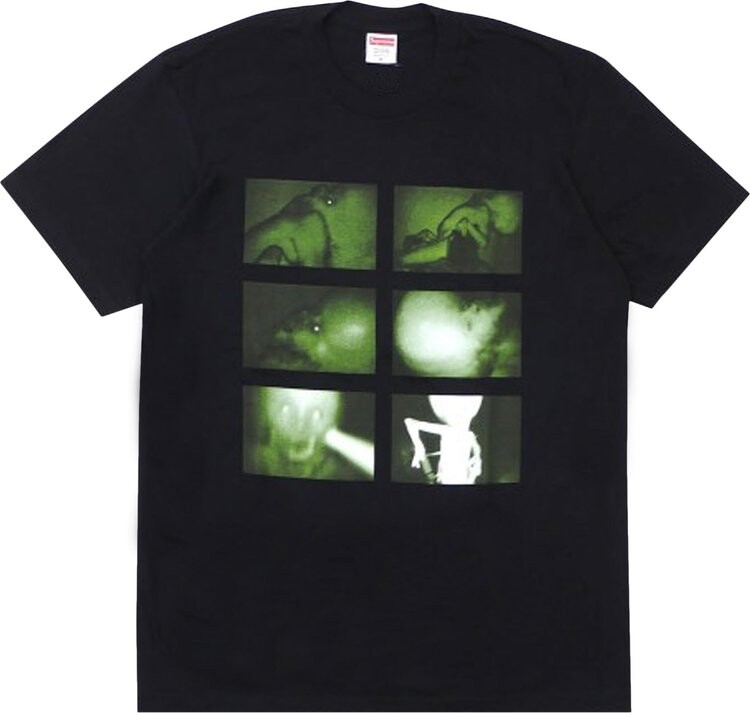 

Футболка Supreme Chris Cunningham Rubber Johnny Tee 'Black', черный