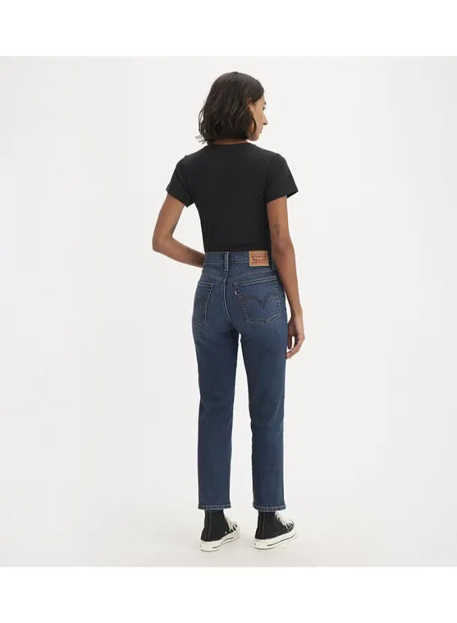 Джинсы прямые с винтажным кроем Wedgie Straight Levi'S, индиго — фото 2