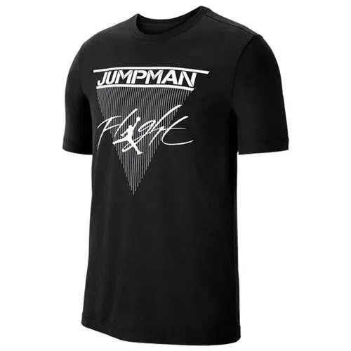 Мужская футболка с коротким рукавом Jordan Flight Crew Nike, Schwarz