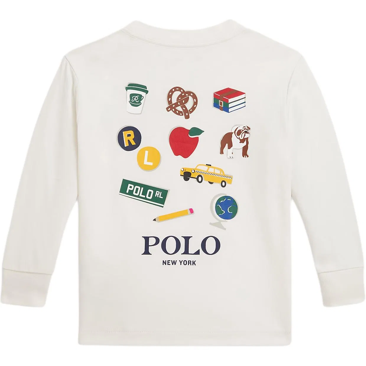Детская футболка для мальчиков Polo Ralph Lauren, White — фото 2