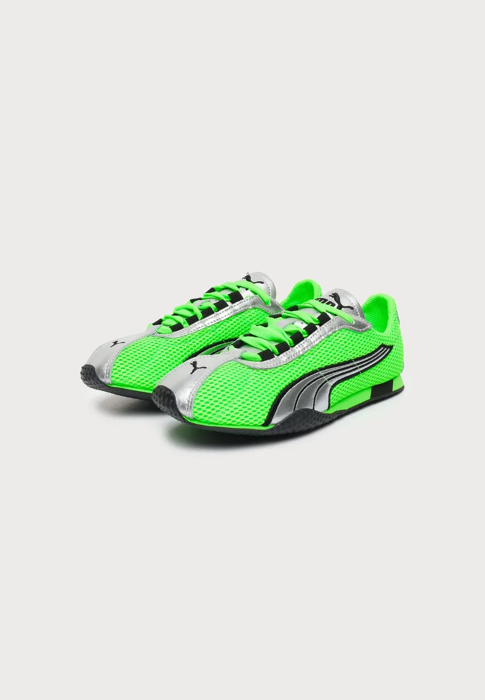 H street og jr унисекс - кроссовки Puma, Fizzy Green/Puma Silver — фото 2