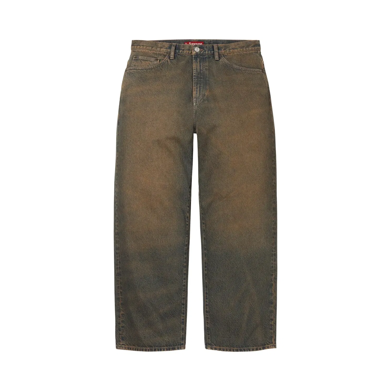 Джинсы мешковатые Supreme Baggy Jean, Dirty Indigo