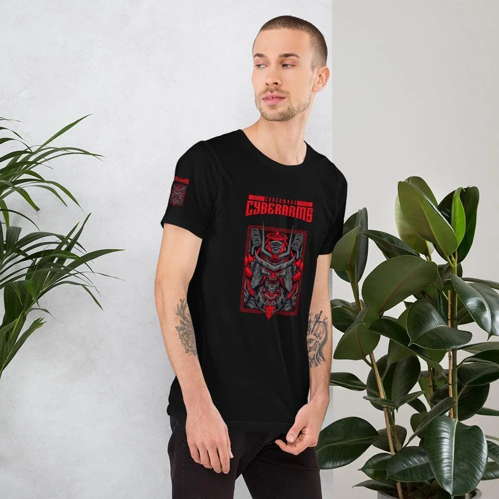 Футболка с принтом Cyberware Cyberarms, Dark Grey Heather — фото 3