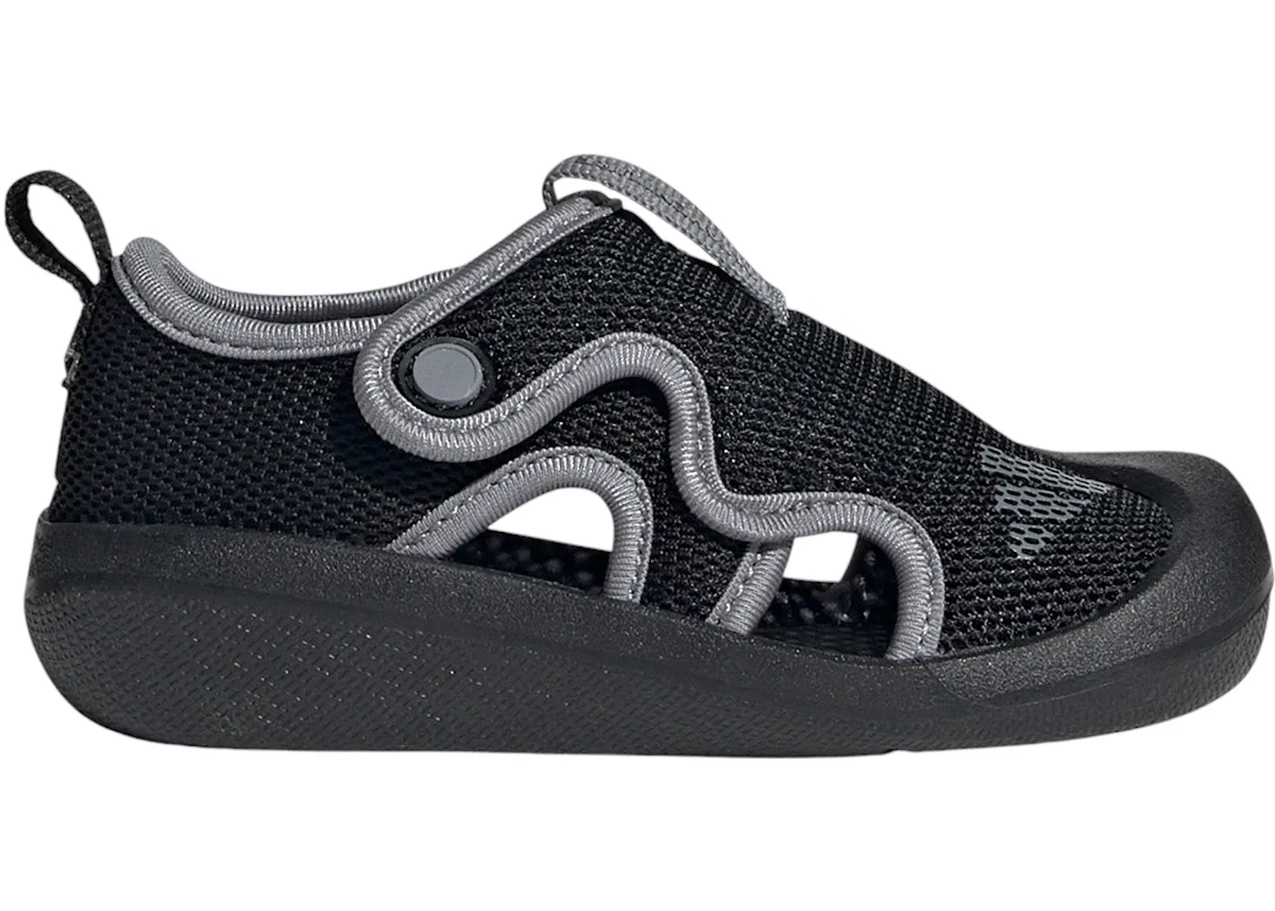 Детские сандалии с закрытым носком Altaventure 3 Adidas, Core Black/Grey/Core Black
