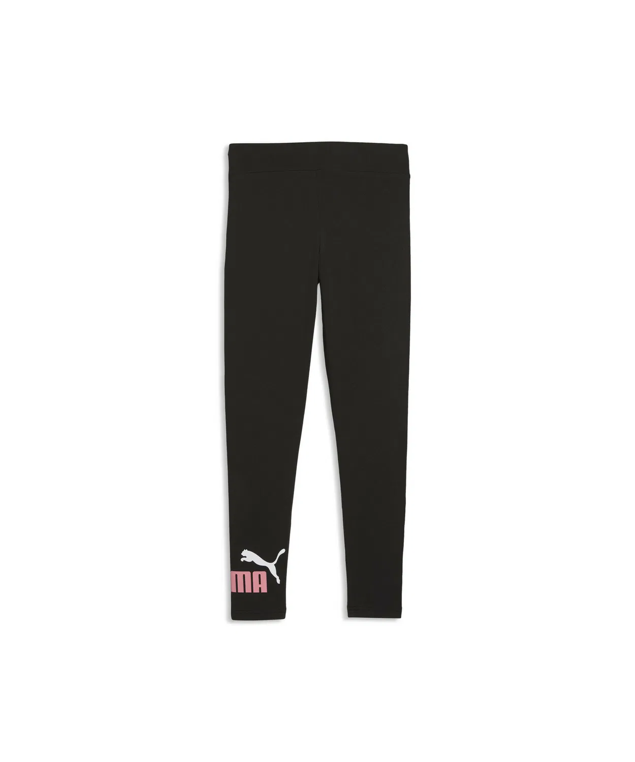 Леггинсы детские PUMA ESS 2 COLOR Logo Leggings, 2 цвета, чёрный с розовым — фото 2