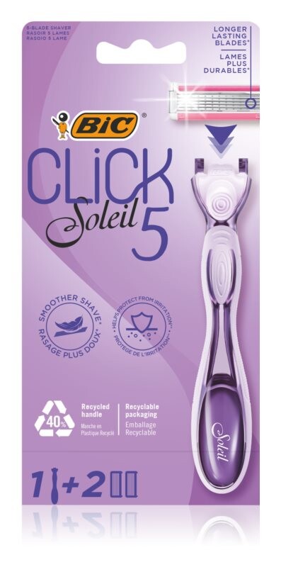 

Запасные лезвия для женской бритвы BIC Soleil Click 5