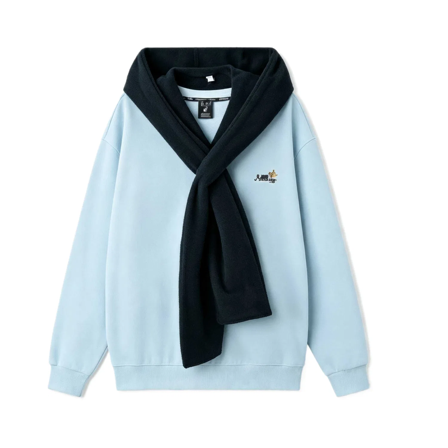Детский свитшот с капюшоном, отстегивающийся, Tender Blue 01FQ, Skechers