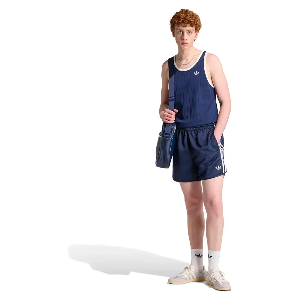 Шорты Satin Sprinter Adidas Originals, синий — фото 4