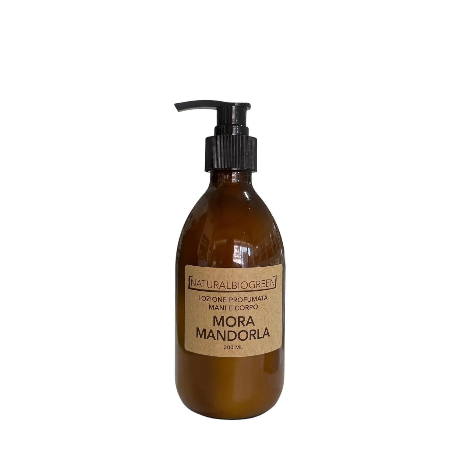 Крем для рук и тела Blackberry and Almond Naturalbiogreen, 300 мл