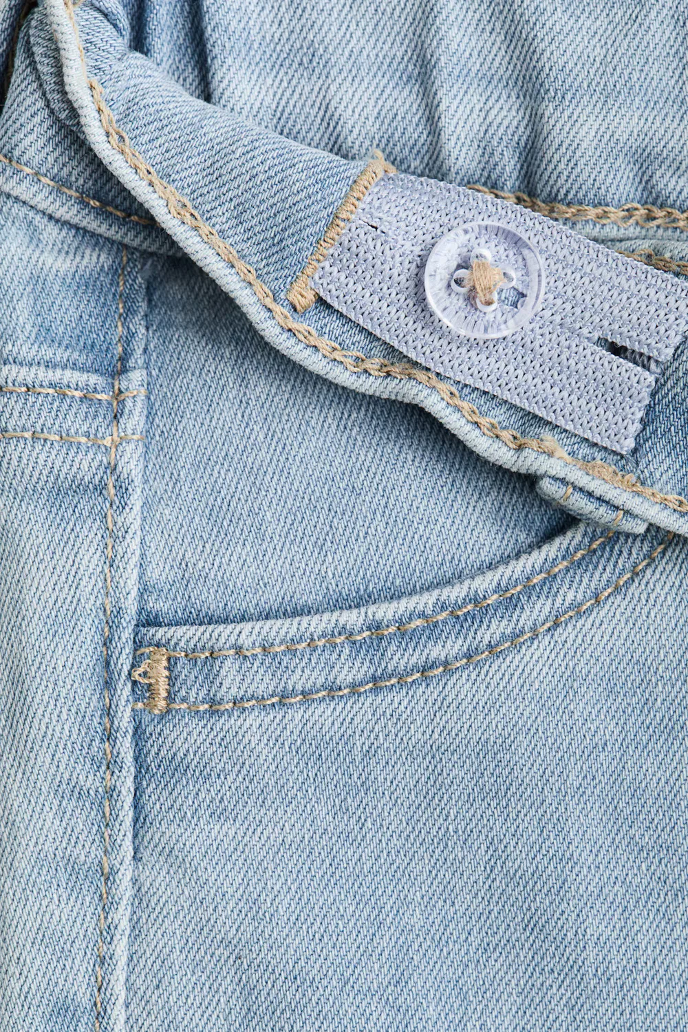 Джинсы из эластичной ткани H&M, Helles Denimblau — фото 2