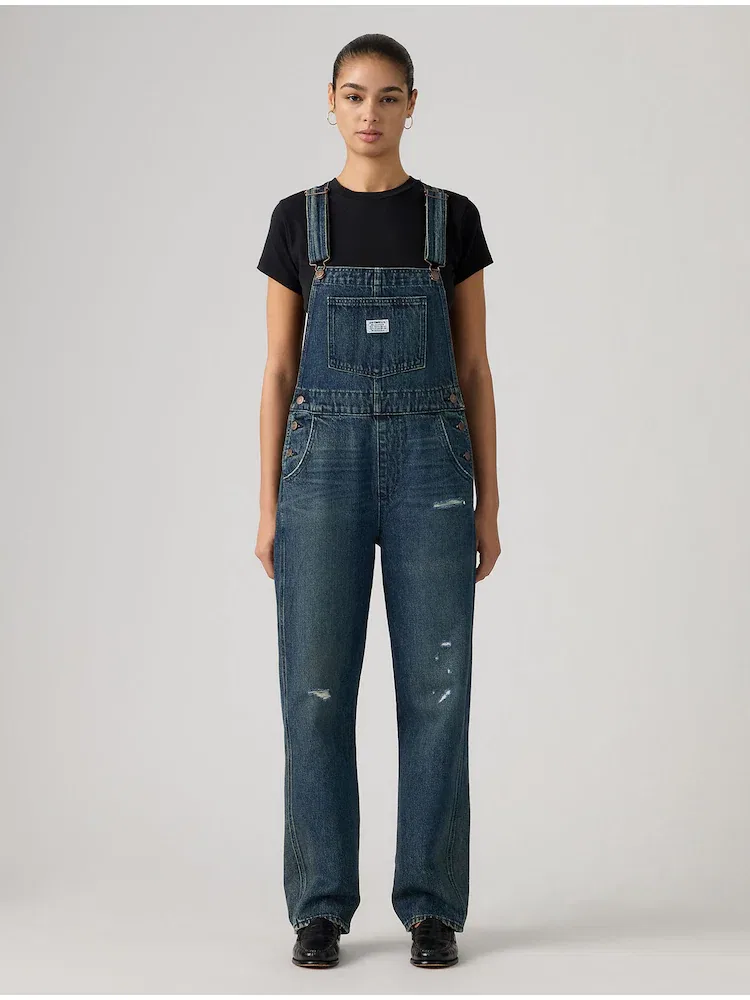 Джинсовый комбинезон Vintage Denim Overalls LEVIS