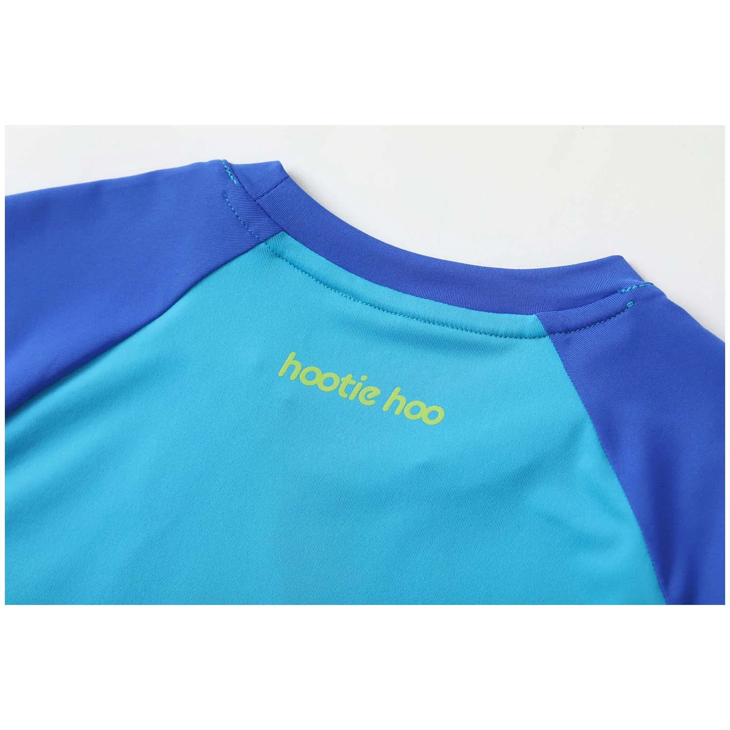 Футболка с защитой от солнца Georgie Sun Tee Hootie Hoo, Vivid Blue Cyan — фото 4