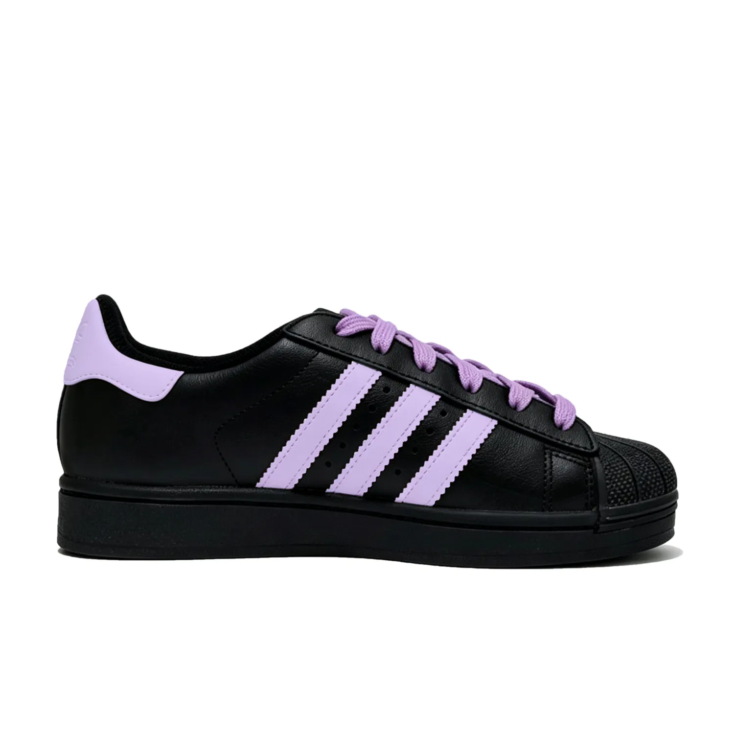 Детские кроссовки для скейтбординга с принтом Superstar 2, Adidas Originals, Purple — фото 3