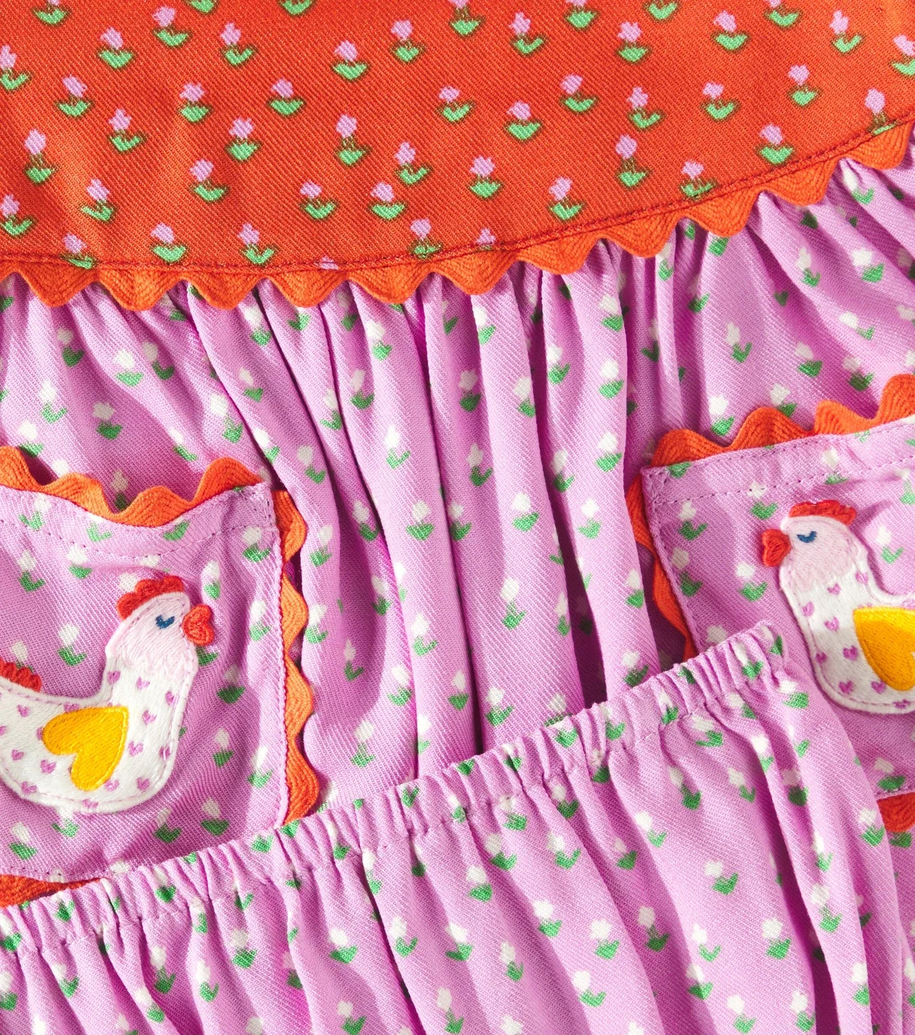 Комплект из платья и панталон для малышей Stella McCartney Kids, розовый — фото 3