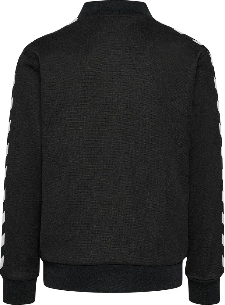 Тренировочная куртка детская на молнии Hmljr Archive Reg Poly Zip Jacket Hummel, черный — фото 2