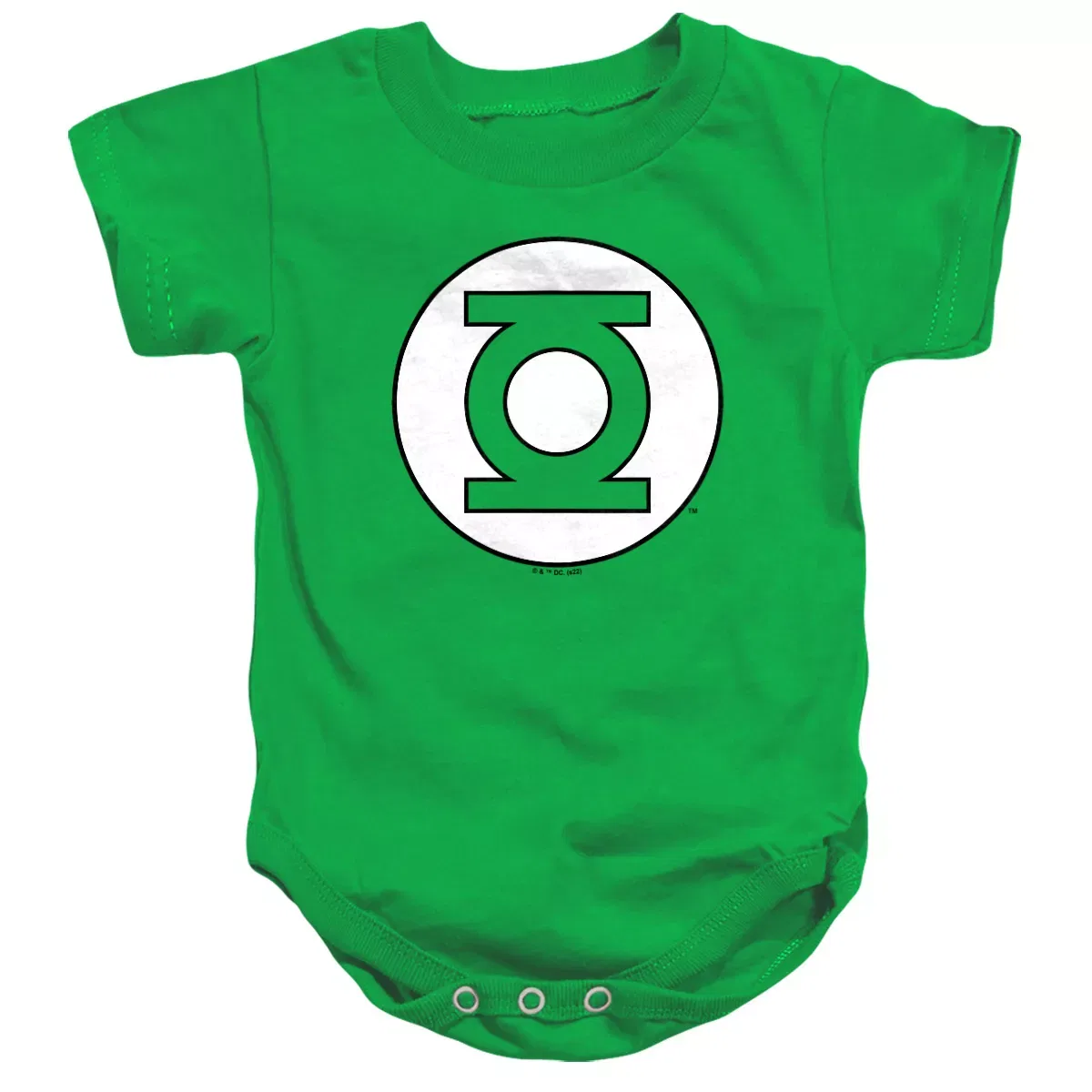Детское боди с коротким рукавом Green Lantern, Kelly Green