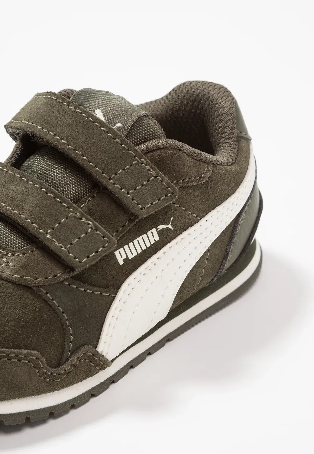 St runner - кроссовки Puma, Forest Night/Whisper White — фото 3