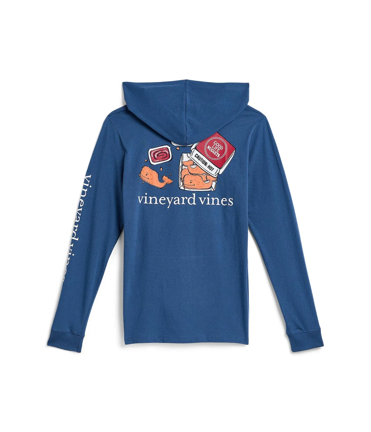 Толстовка Whale Nuggets (для малышей/детей постарше) Vineyard Vines Kids, Moonshine — фото 2