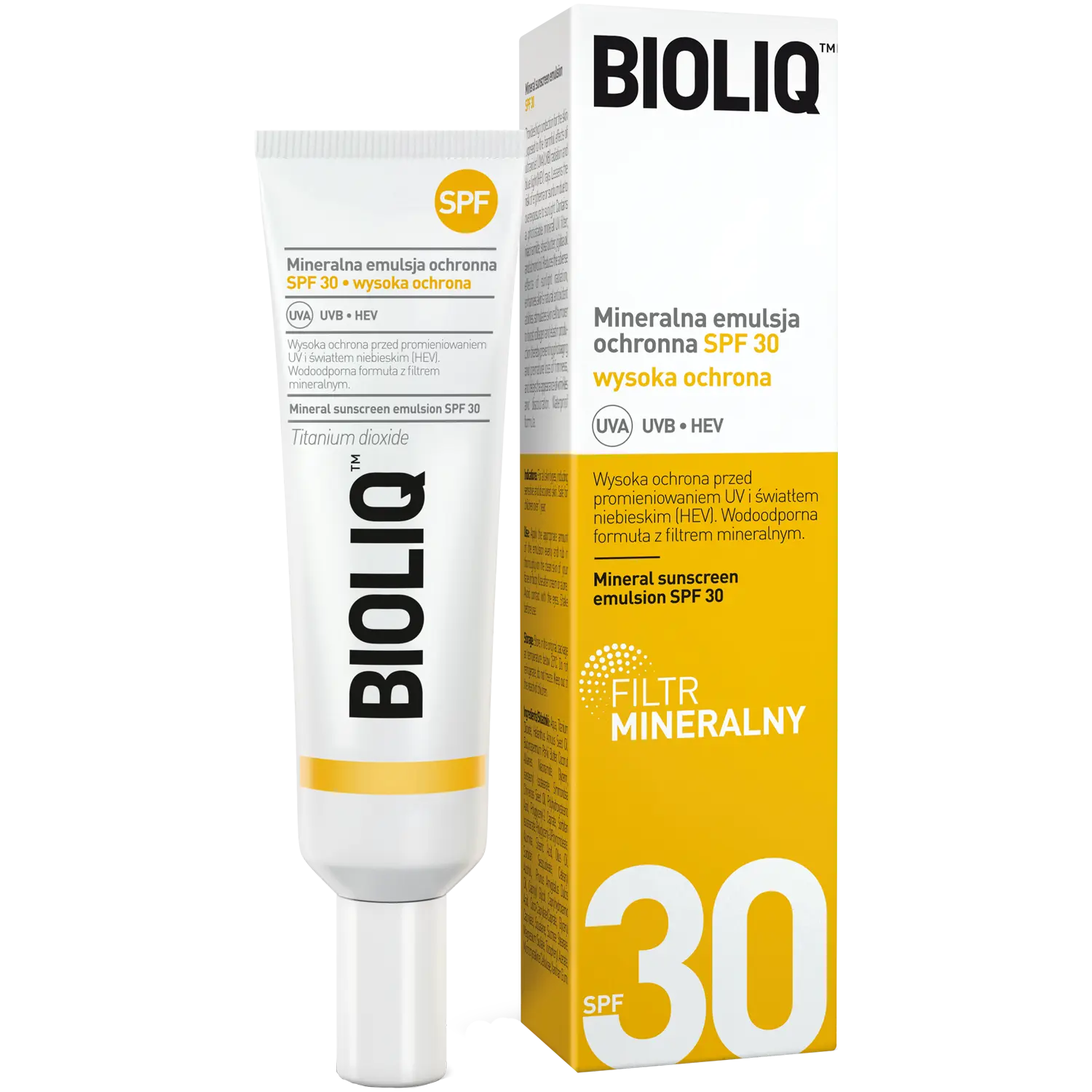 

Bioliq минеральная солнцезащитная эмульсия SPF30, 30 мл