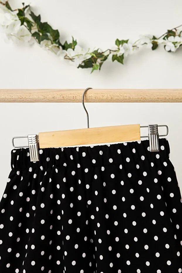 Детские шорты для девочек хлопковые Sportswear Babygiz, Black And White — фото 4