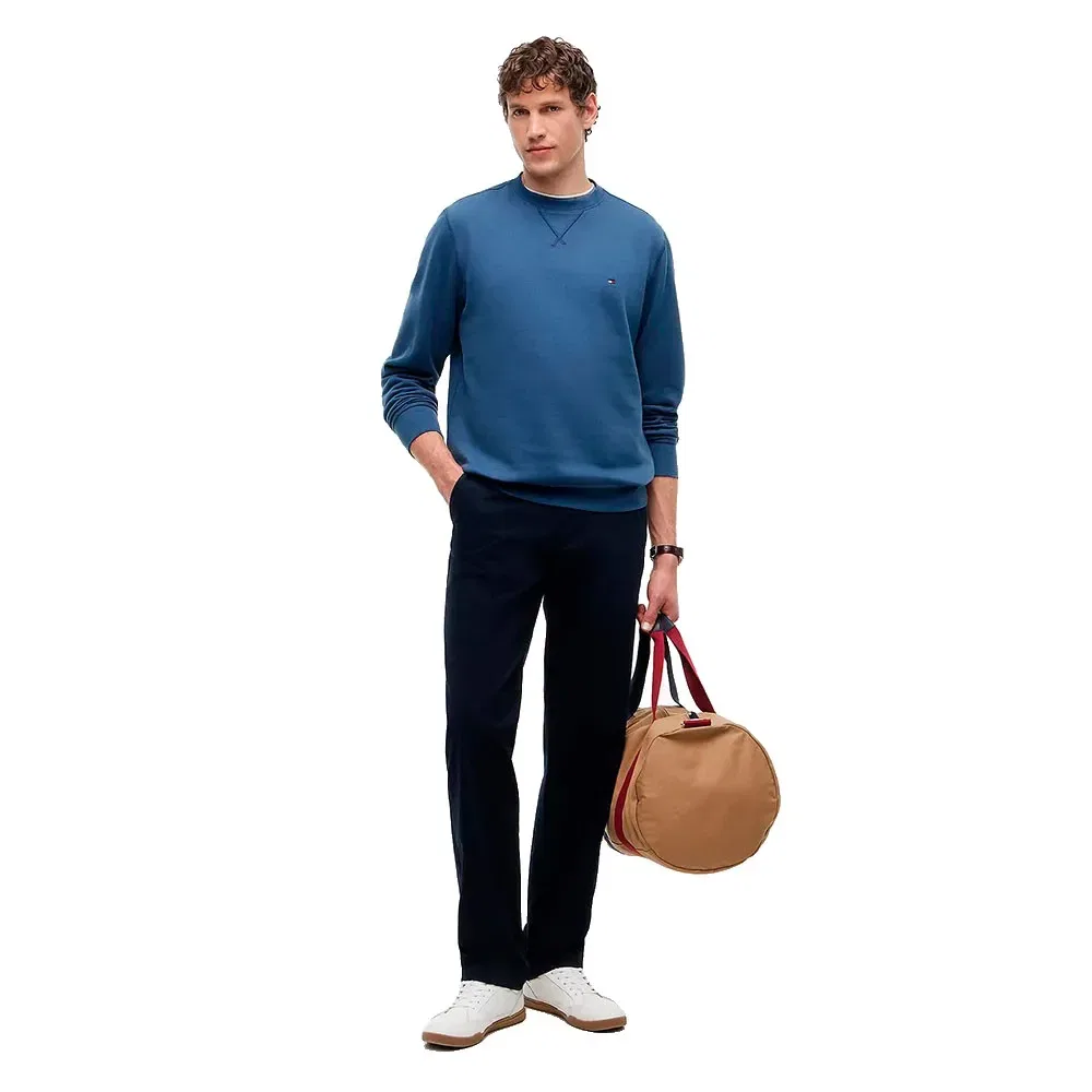 Мужской свитшот из флиса Tommy hilfiger, Blue — фото 4