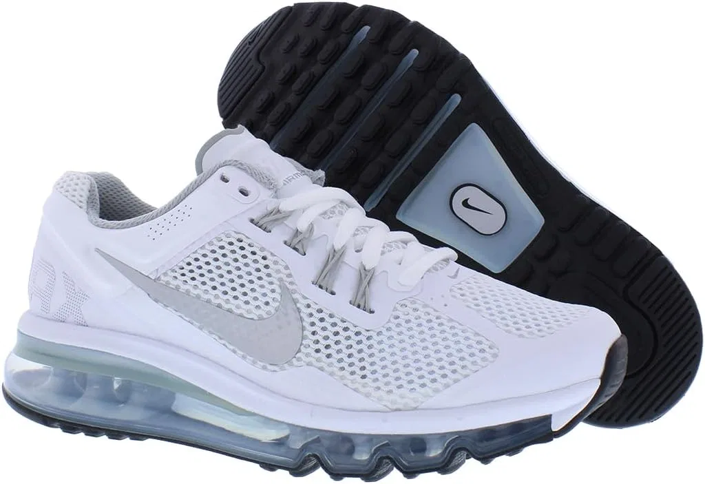 Детские кроссовки для мальчиков с принтом Nike Air Max 2013 Nike, White — фото 4
