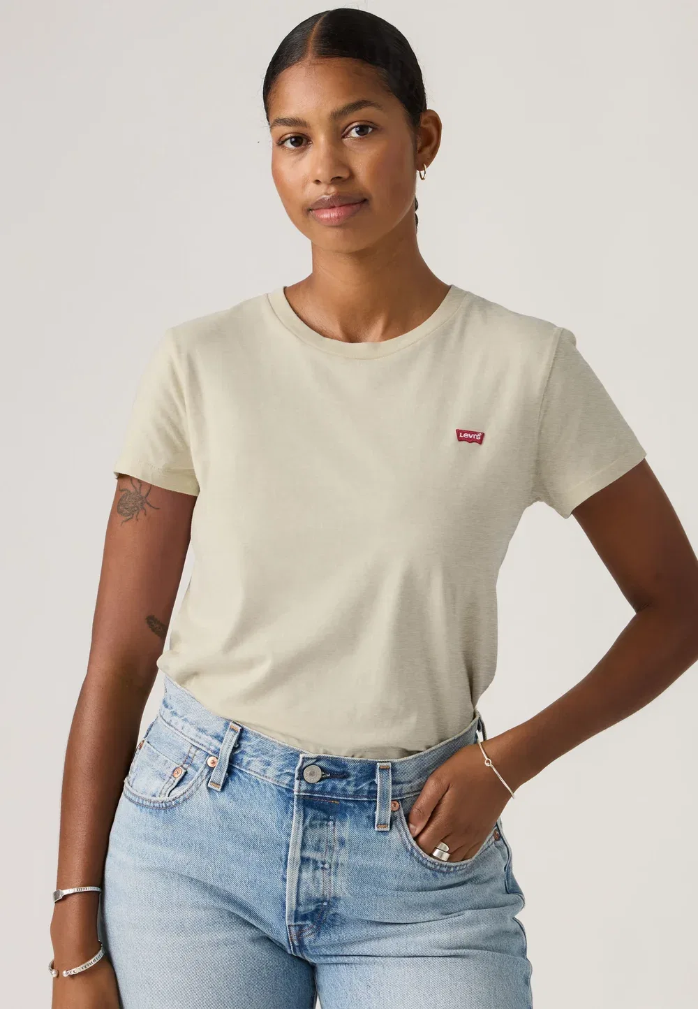 Идеальная футболка - базовая футболка Levi'S, Oatmeal Heather