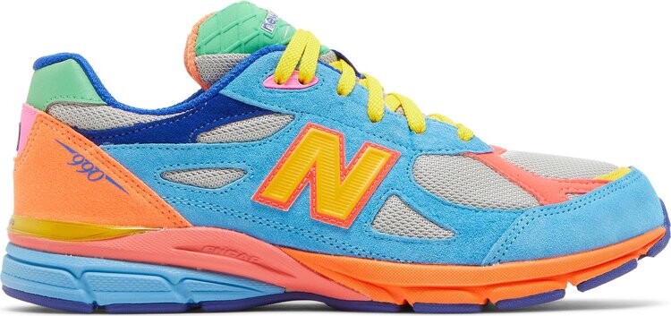 

Кроссовки New Balance 990v3 Big Kid 'Wild Style', многоцветный