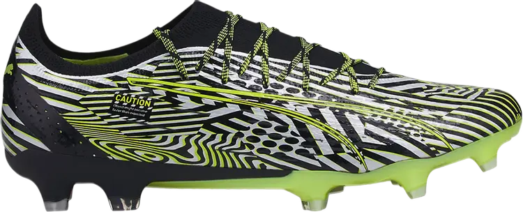 Бутсы Puma Ultra Ultimate FG AG Dazzle, черный
