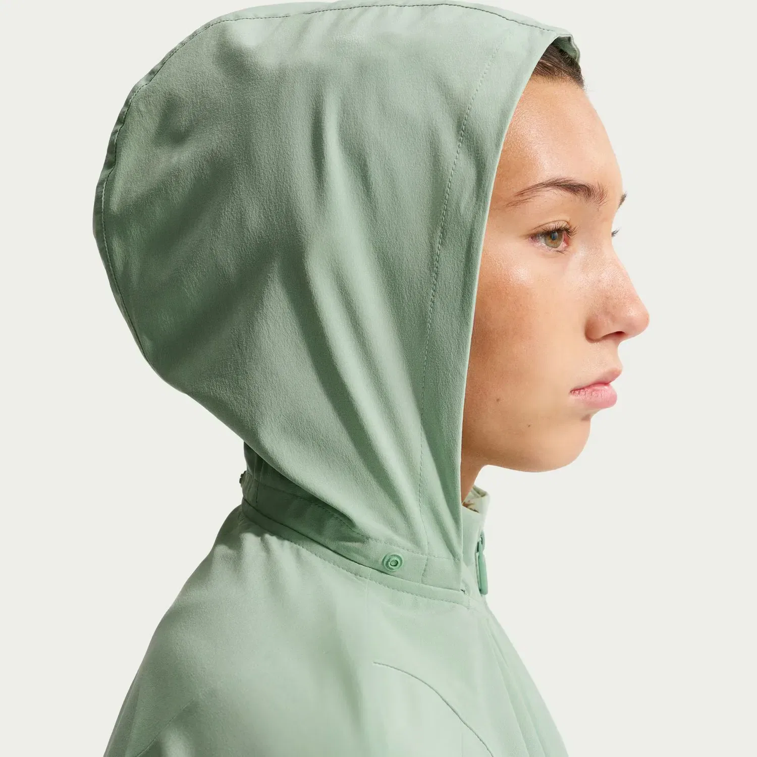 Детская куртка для девочек с защитой от UV Mavn Repel UV Run Jkt Nike, Verde — фото 4