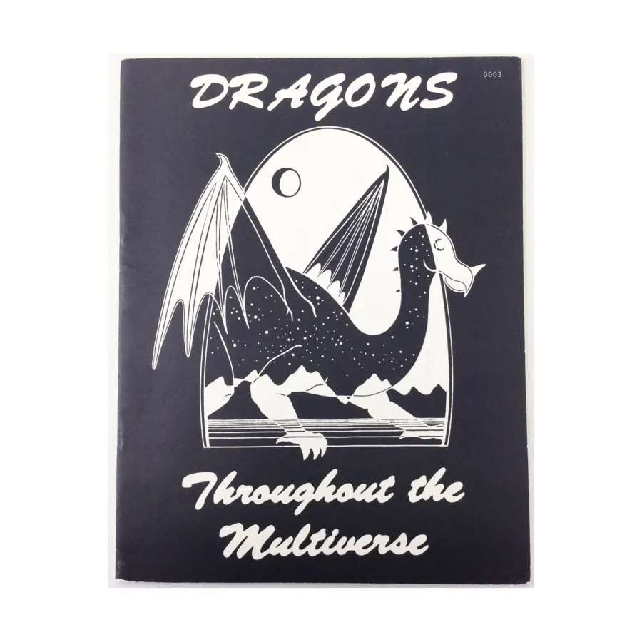 

Dragons Throughout the Multiverse, Fantasy Role Playing Supplements (Gamemaster Guides), мягкая обложка