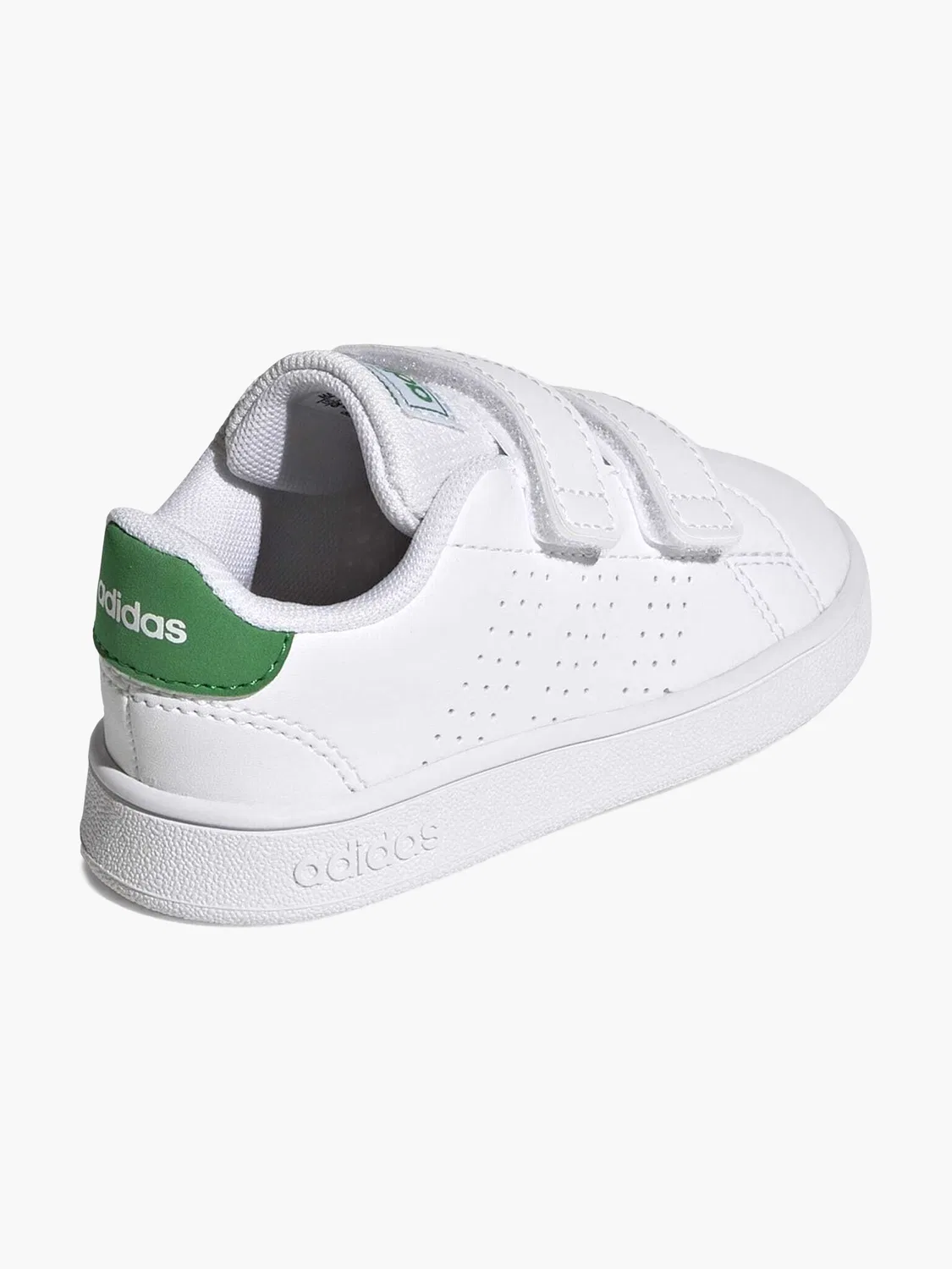 Детская кроссовка с липучкой Adidas, белый — фото 4