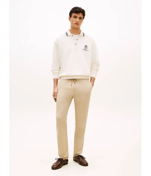 Мужские чиносы Slim Fit Tommy Hilfiger, бежевый — фото 2
