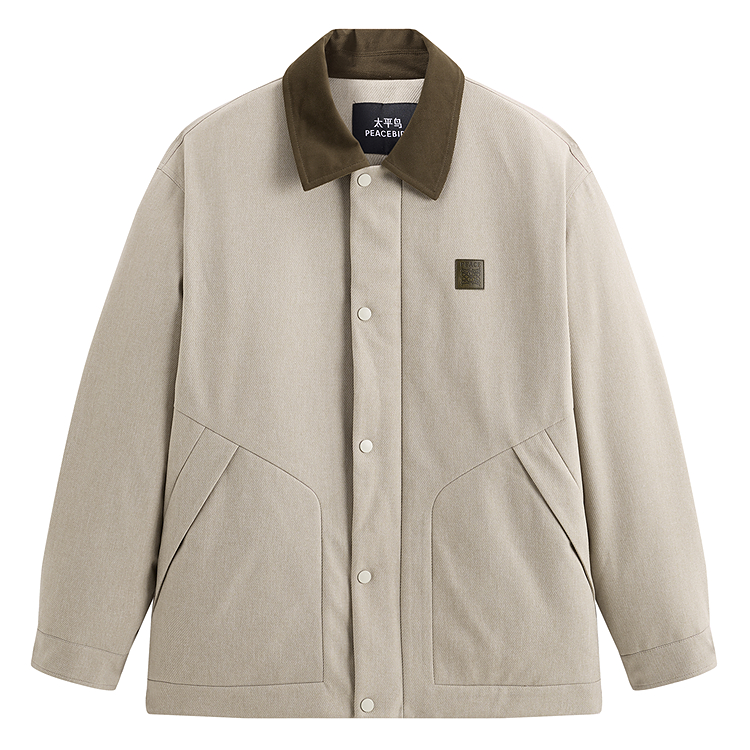 

Рабочая пуховая куртка Men's PEACEBIRD MEN, greige