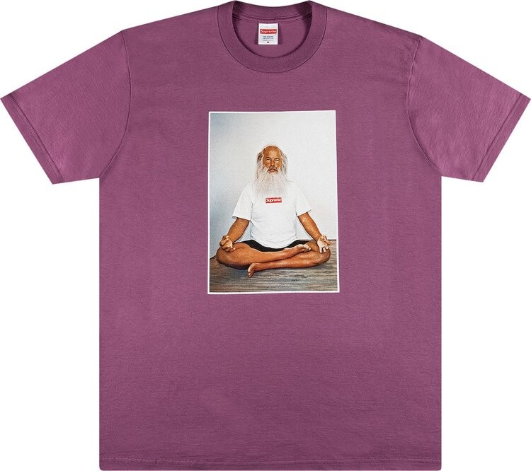 

Футболка Supreme Rick Rubin Tee 'Plum', фиолетовый