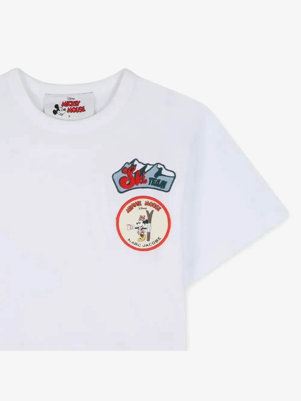 Футболка с графичным принтом Marc Jacobs Kids, белый — фото 3