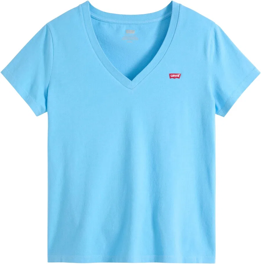 Футболка LEVI'S The Perfect светло-голубого цвета