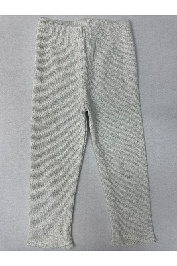 Детские леггинсы для девочек хлопковые Berat Moda, Ash Gray — фото 3