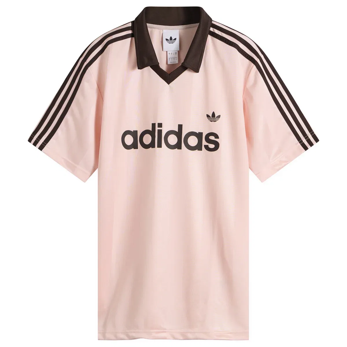 Футболка с V-образным вырезом Spellout jersey Adidas, Sandy Pink