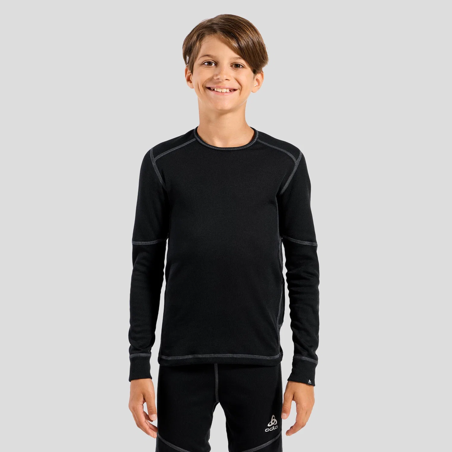 Детское термобелье Active X-Warm Odlo, Черный