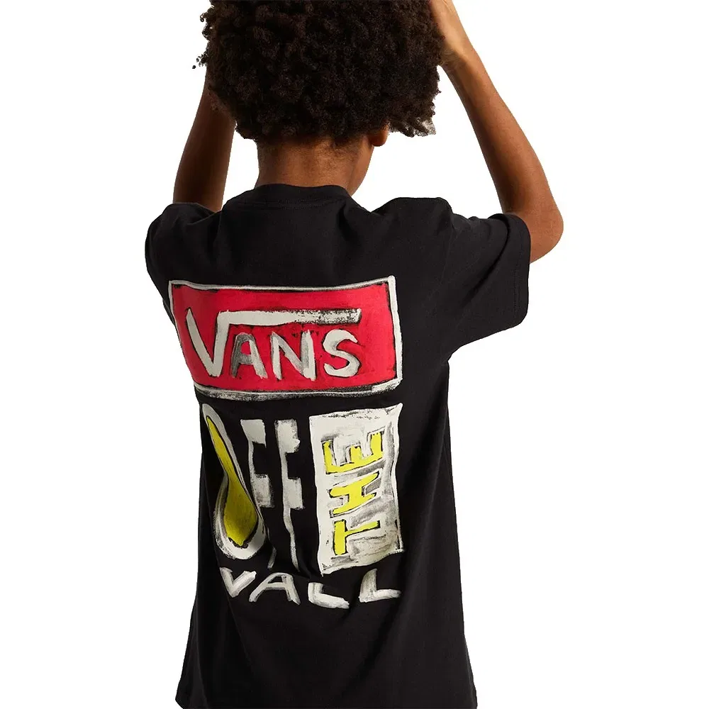 Футболка Vans On Canvas, черный — фото 4