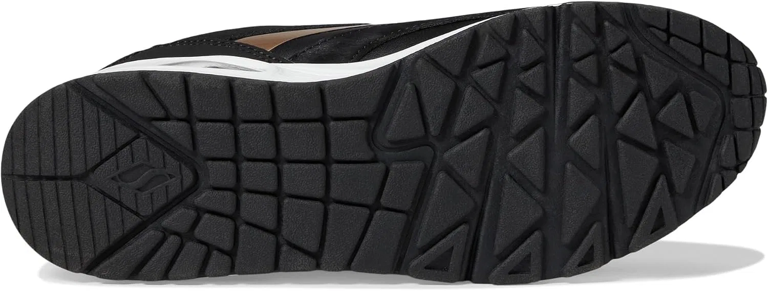 Детские кроссовки для девочек UNO Gen1 Color Surge Skechers, Black/Rosegold — фото 3