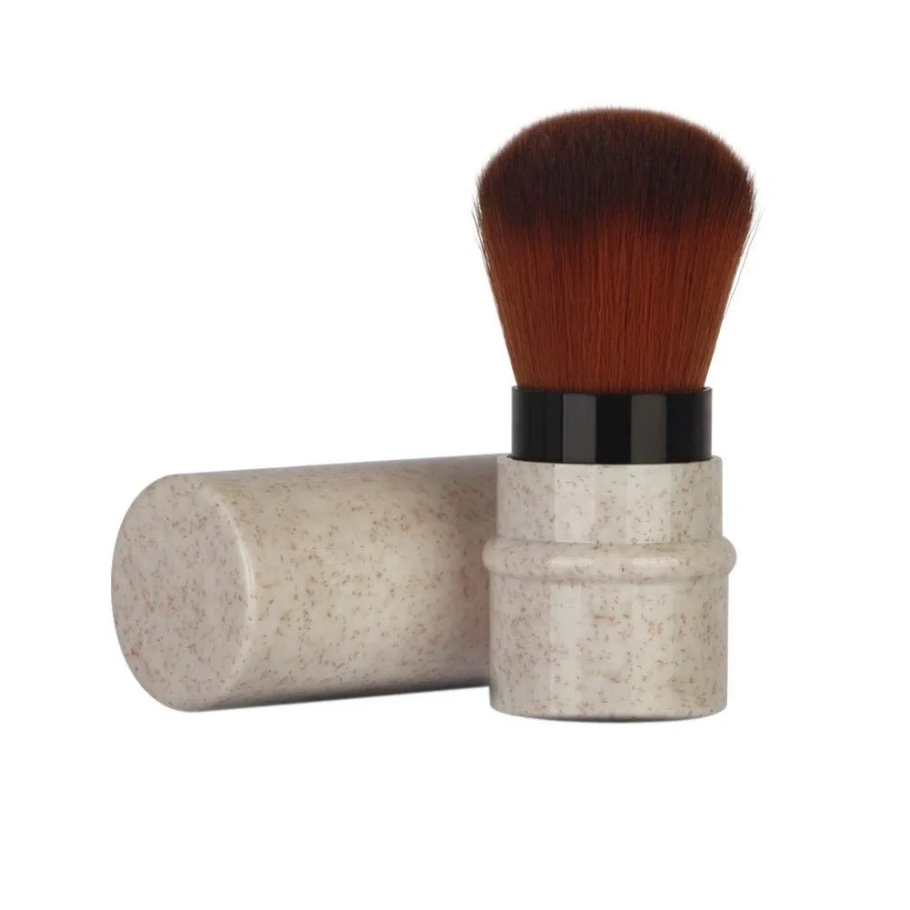 Кисть для макияжа ретрактивная мини, Beige Generisch