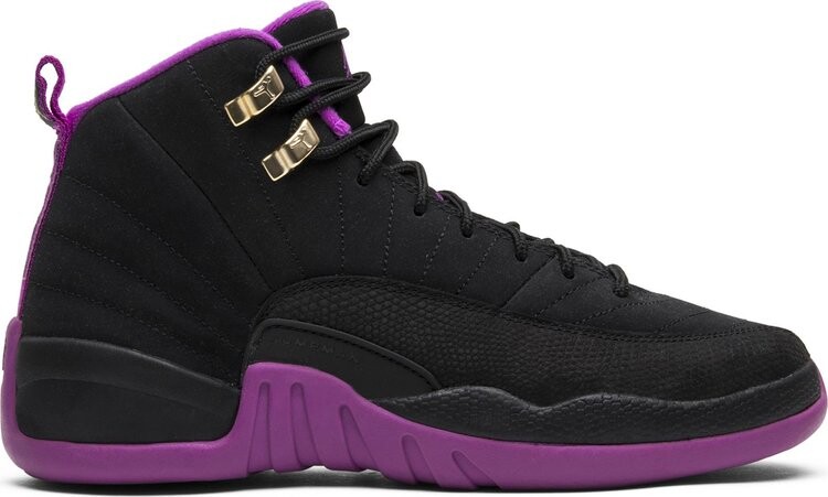 

Кроссовки Air Jordan 12 Retro GG Hyper Violet, черный