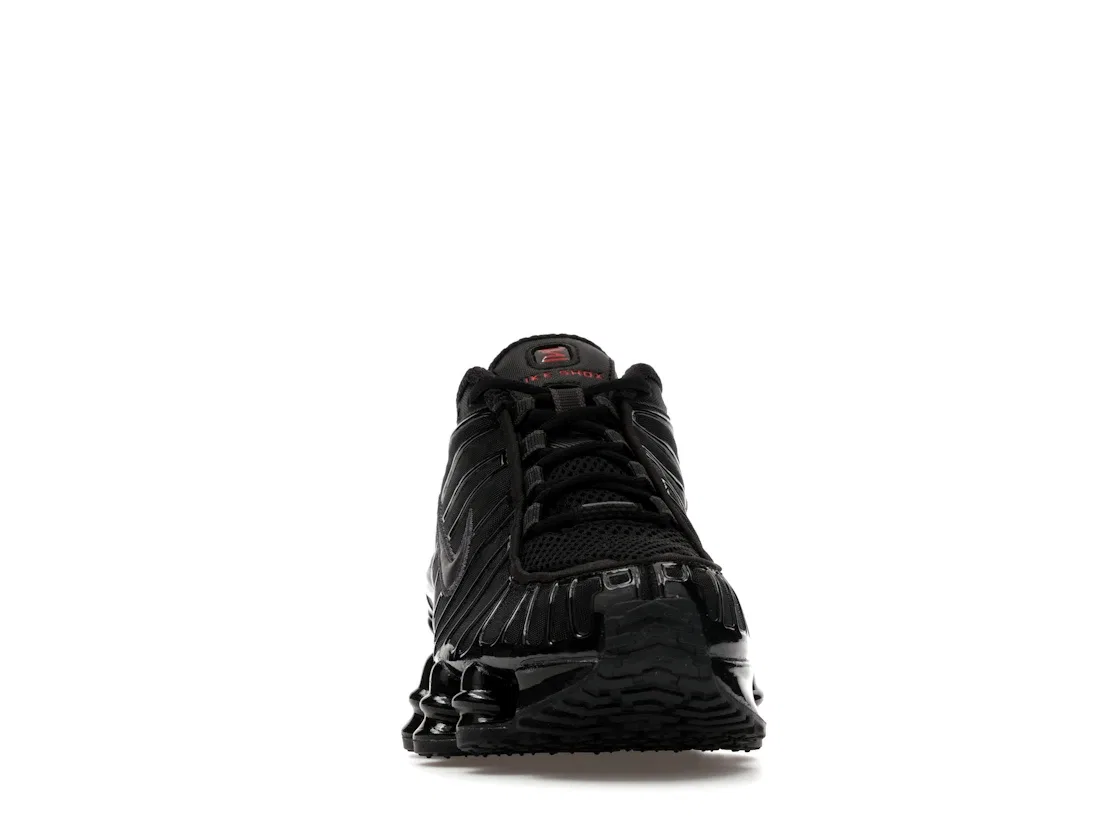 Детские кроссовки Lifestyle Nike Shox TL, Black/Metallic Hematite/Max Orange/Black — фото 2