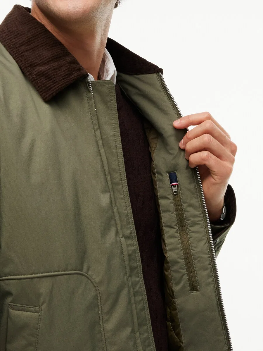 Куртка TOMMY HILFIGER Inter-Season Jacket 'Ivy' зеленого цвета — фото 4