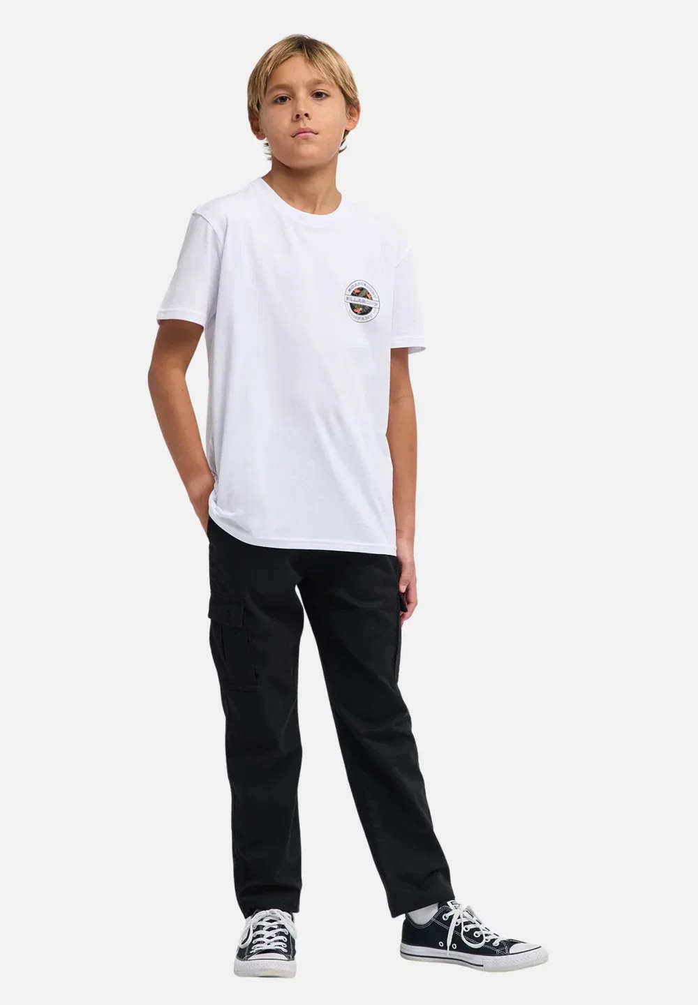 Одежда Jungen 8-16|топы ebbzt00255 - футболка с принтом Billabong, Wht